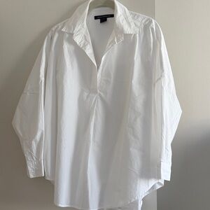 French Connection Relaxed Long-Sleeve Button-Down Shirt. Perfect condition